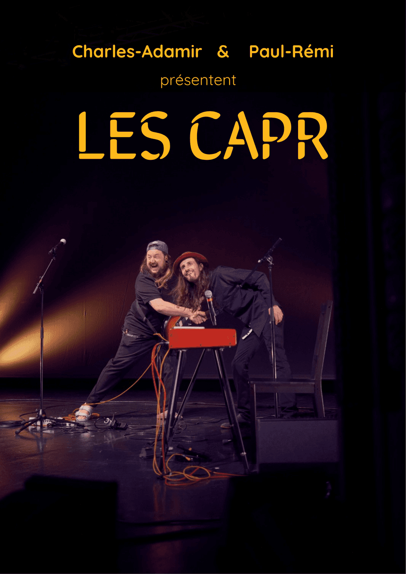 Affiche vierge Les CAPR